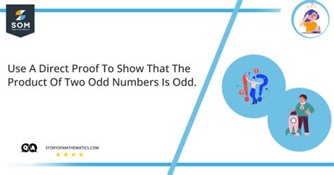the product of two odd numbers|Use a direct proof to show that the product of two odd .